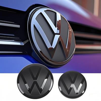 Для VW Не Влияет на ACC Логотип-эмблема передней решетки Крышка Или Крышка задней двери багажника Для VW Golf MK6 7 Polo Passat B6 Variant CC Tiguan Atlas