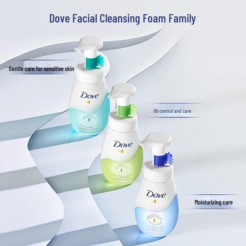 Увлажняющая очищающая пенка Dove 160 мл