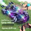 Новая машина F1 на радиоуправлении 1:12 Spray Stunt Car 2.4GHz 4WD высокоскоростной дрифт-кар с вращением на 360°, светодиодными огнями, реалистичными звуками двигателя, подарочная игрушка для детей