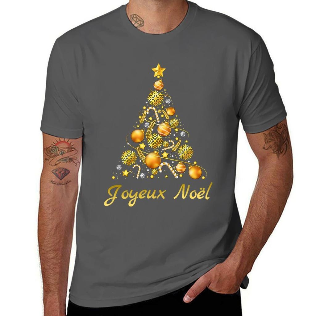 Paris Christmas Joyeux Noel French TShirt Dry Fit Athletic Short Sleeve Shirt