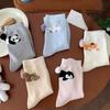 1Pair Cotton Comfortable Animal Egg Socks Skin-Friendly Cartoon Cartoon Multi-element Three-dimensional Print