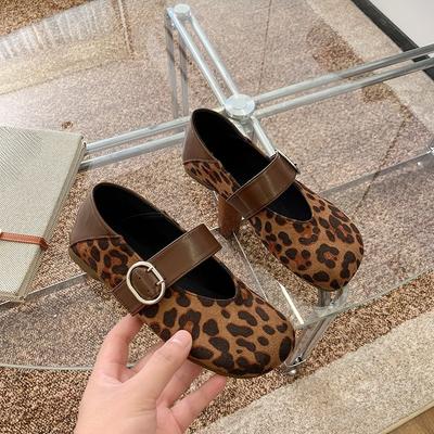 Модная внутренняя платформа, одинарные туфли, осень, новинка, круглый носок, мелкий вырез, металлическая пряжка, мягкая подошва, нескользящая, на низком каблуке