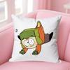 Funny SSouth ParksS Anime Celebrity Merchandise AllMatch Printed Pillow Case Sofa Car Office Room Decoration Protector