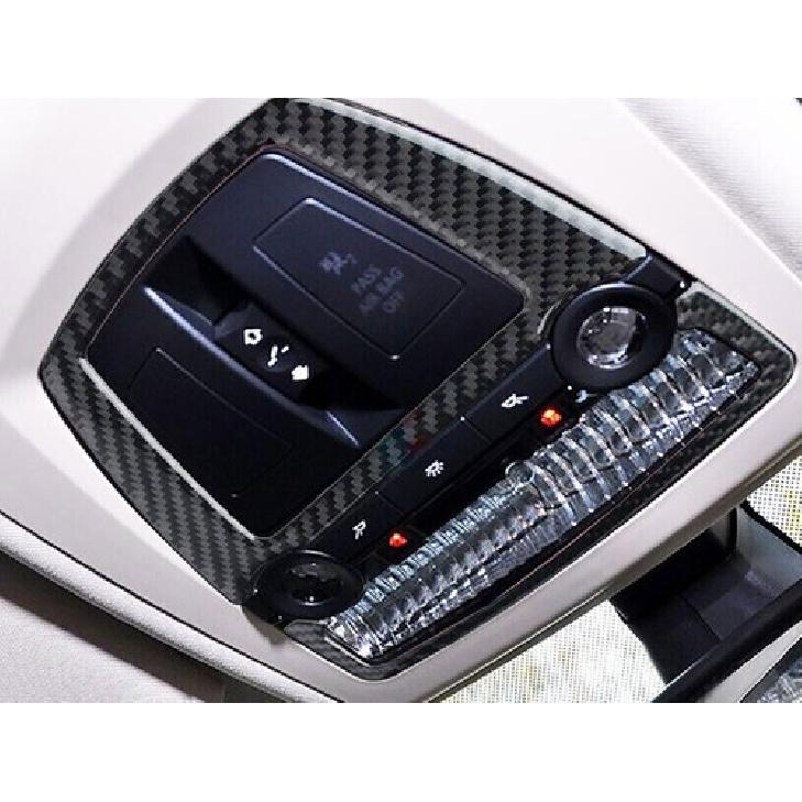 Front Lamp Reading Light Real Carbon Fiber 2011-17 Panel Cover For BMW X3 F25 X4