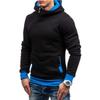 Men's Asymmetrical Zipper Hoodie - Autumn/Winter Collection, Multiple Colors