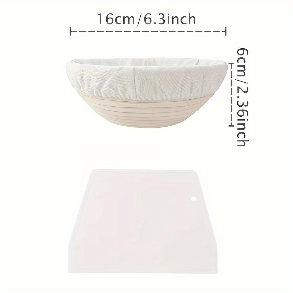 1 комплект, набор корзин для расстойки хлеба, овальная корзина для теста из ротанговой ткани с вкладышем, идеально подходит для профессиональной и домашней выпечки хлеба на закваске,