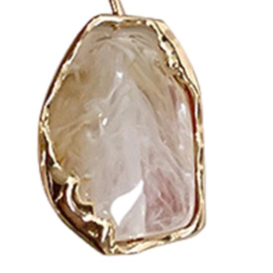 1 пара женских висячих сережек неправильной геометрии, серьги-капли, глянцевые мраморные серьги для вечеринки, свидания, банкета, украшения для ушей из сплава