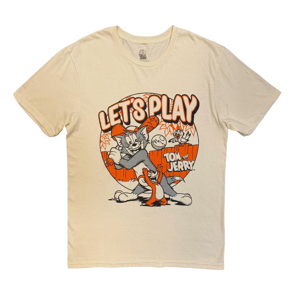 Tom & Jerry Unisex Adult Let´s Play T-Shirt