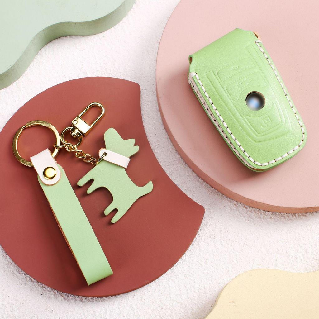 Чехол для ключа и цепочка BMW для 1, 3, 5, 7 серии, X1, X3, X5 - 1 шт.