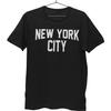 Детская футболка New York City Хизер Угольный Цвет Футболка с трафаретной печатью Леннон