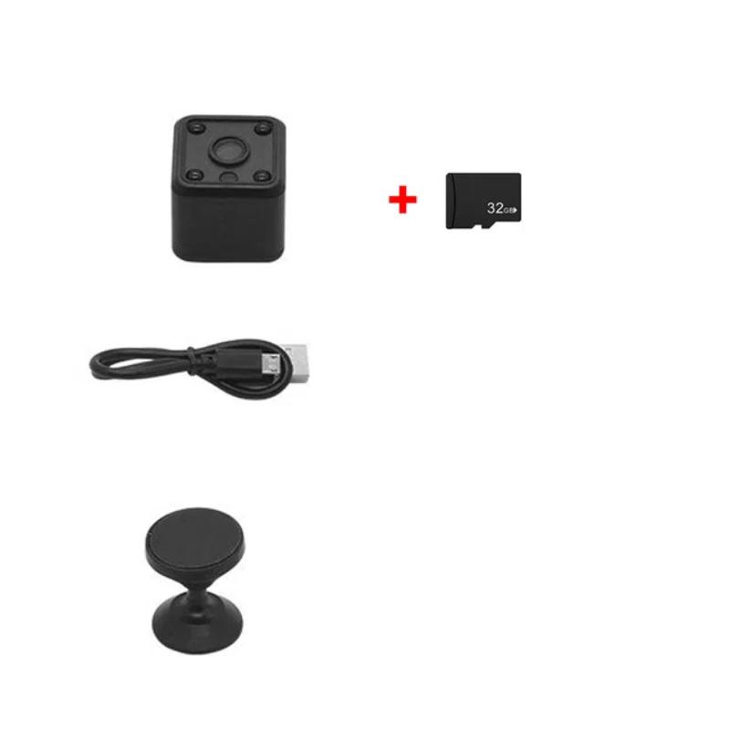 1080P HD WiFi Remote Monitor Camera - Built-in Battery, Night Vision, Smart Home Security