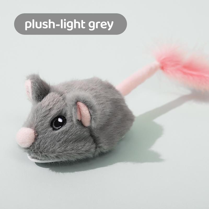 Интерактивная игрушка для кошек Автоматические электрические игрушки для кошек Движущаяся мышь Мыши Котенок Самостоятельная игра Собаки Играют Тренировка Зоотовары
