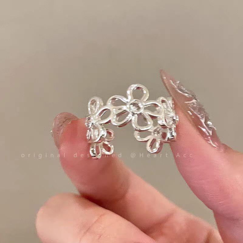 «Модное корейское кольцо на указательный палец 2025 года, милый дизайн, универсальное, для повседневного ношения»