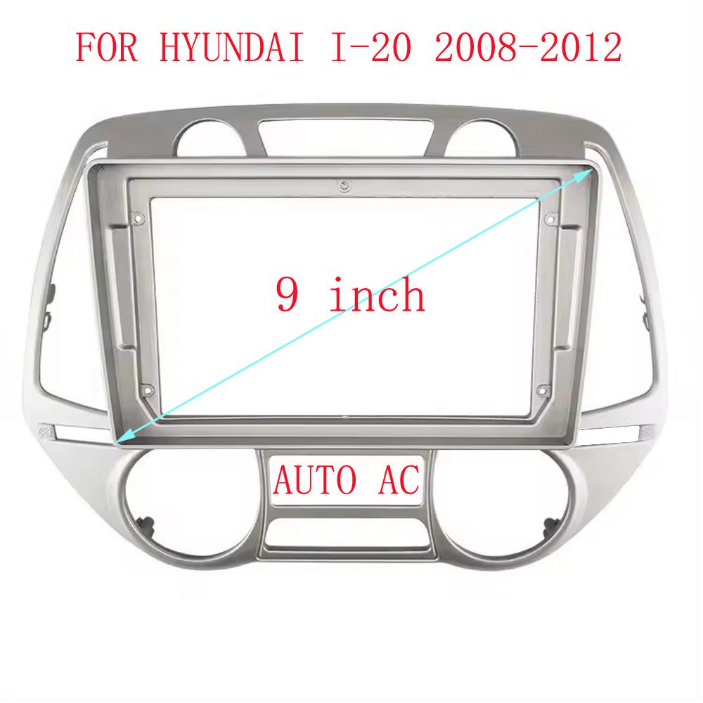 Для HYUNDAI I20 2008-2012 Автомобильная магнитола Стереосистема Android GPS MP5 Плеер 2 Din Головное устройство Панель Рамка Приборной панели