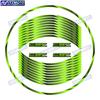 For HONDA CBF600 Motorcycle 17 Inch Front And Rear Logo Wheel Hub Sticker Decal Waterproof Reflective Decorative Rim Stickers