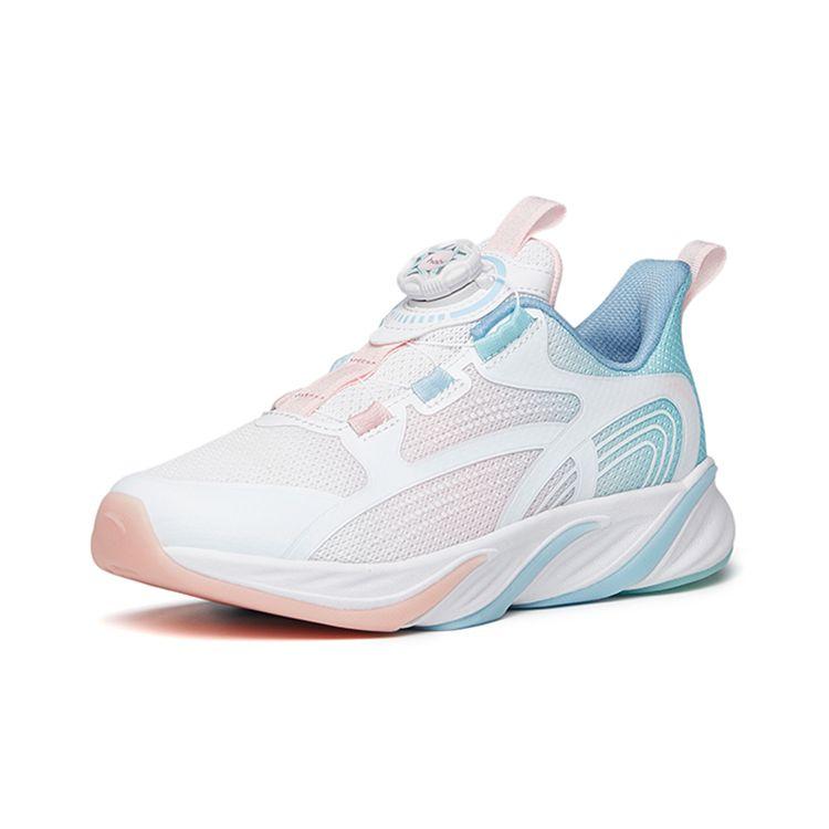 Anta Детская красная пламенная удобная спортивная повседневная обувь Детская повседневная обувь розово-голубого цвета 322215512-4