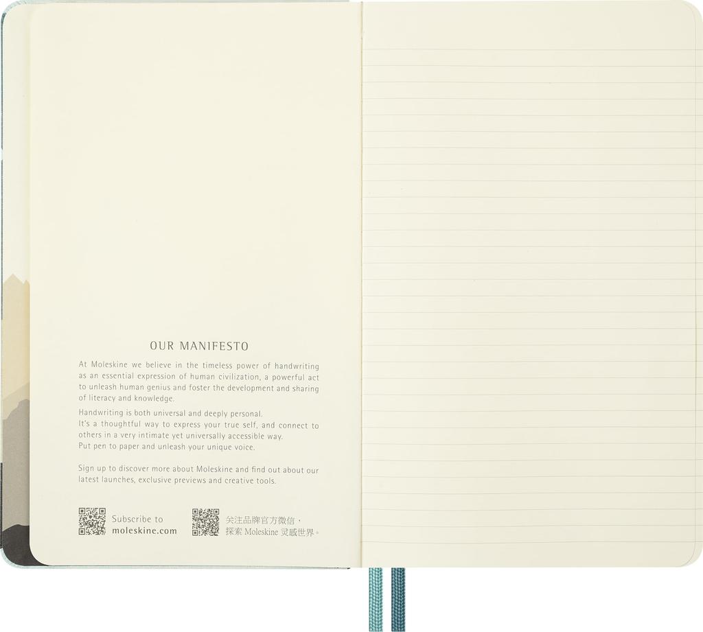 Moleskine Lord of the Rings Aragorn Minas Tirith Large Size x Blue LELRQP060ARAGOR Notebook, (13cm 21cm), Lined,