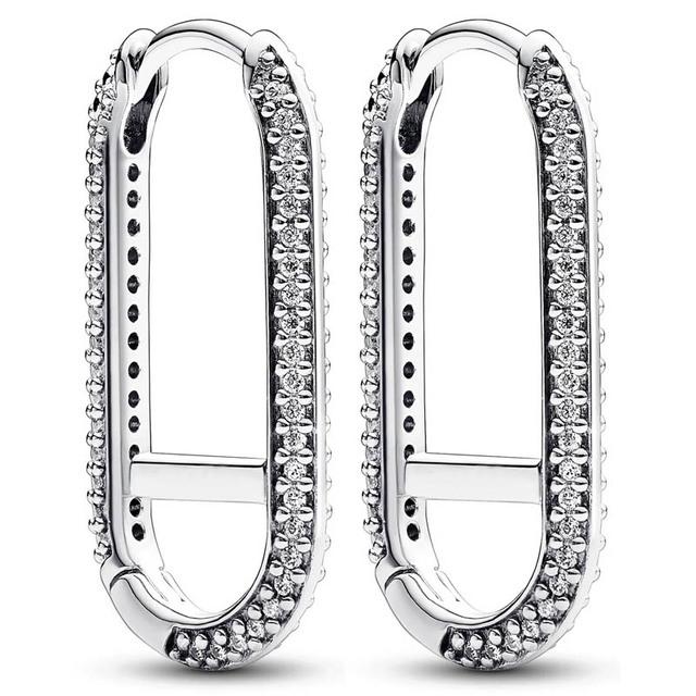 S925 стерлингового серебра сверкающие груши Huggie Row вечность луна звезда серьги-кольца для женщин мода подарок на день рождения ювелирные изделия