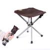 KVASS Outdoor Folding Weight Stainless Ultra with Storage Ideal for and Brown Chair, Compact, 80-100kg Capacity, Steel, Lightweight, Bag, Camping,