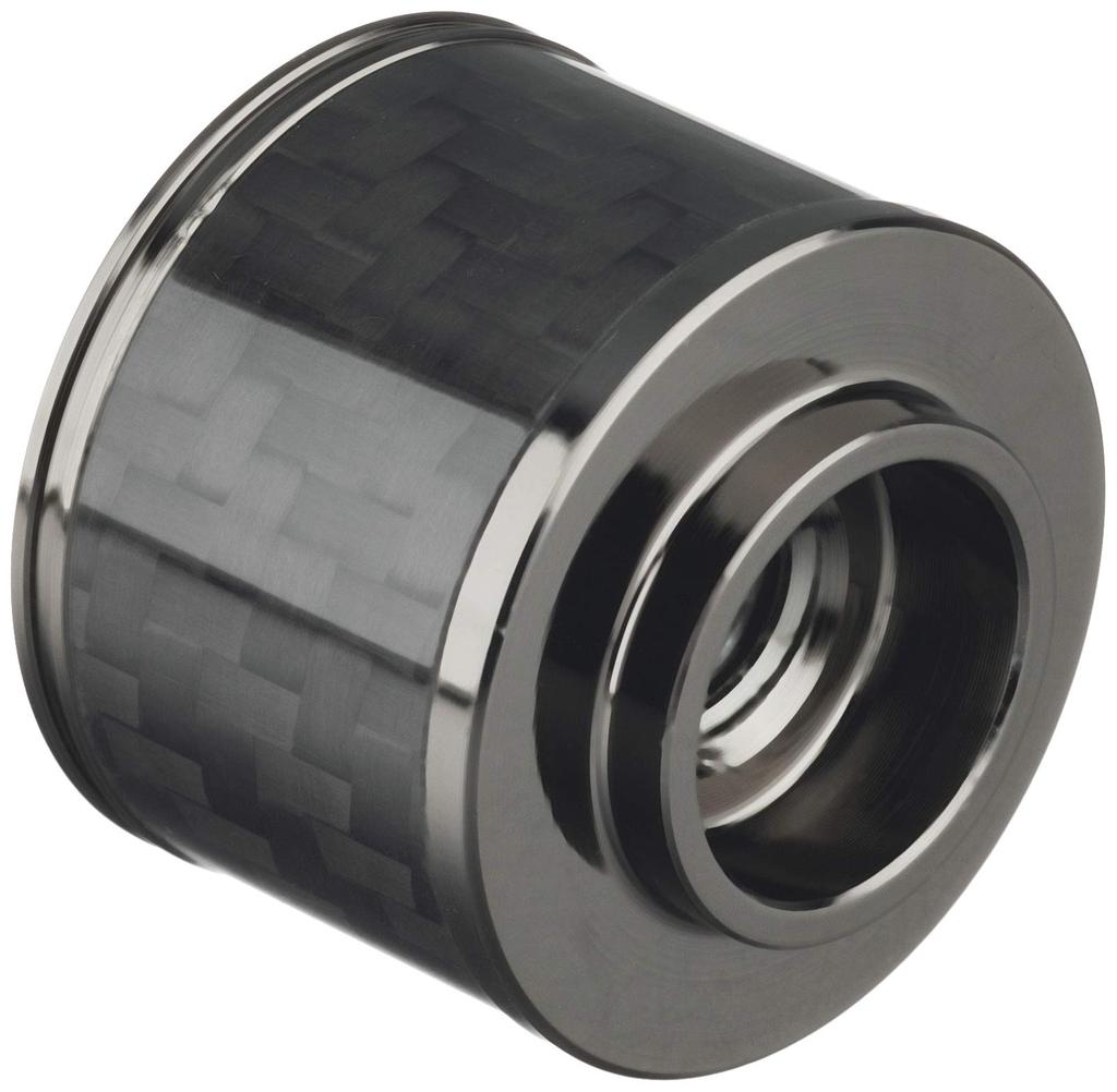 Fortune JDM Real Carbon Rear Wiper Size Black Carbon Black Top Cap, M, Fiber, (JRW-MBB)