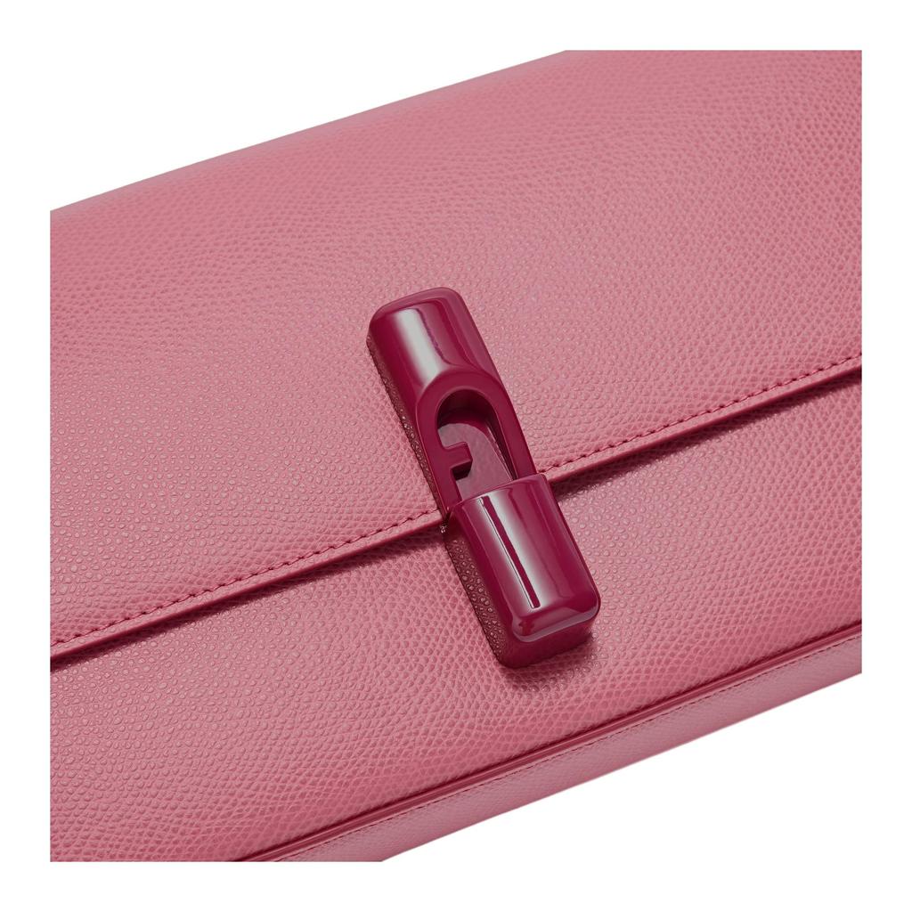 Furla Textured Leather Crossbody Bags Small Women's Light Pink WB01826-ARE000-4147S