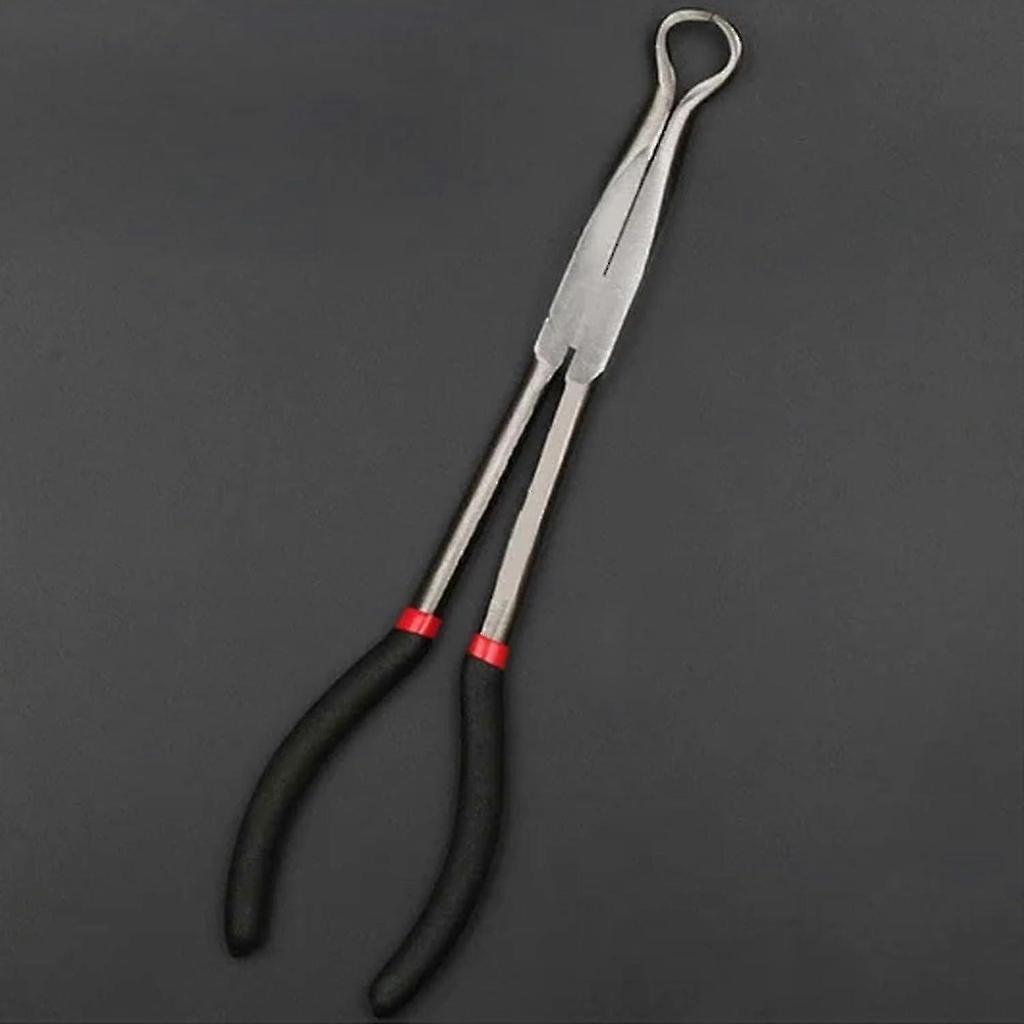 Electrical Disconnect Pliers, 11/16inch Long Spark Plug Removal Pliers, Fuel Line Pliers Car Soldering Aid Pliers Car Clamp Removal Tool - RIpj