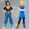 25CM Anime Dragon Ball Z Android 17 18 Figure Android 18 PVC Action Figures Collection Model Toys for Children Christmas Gifts