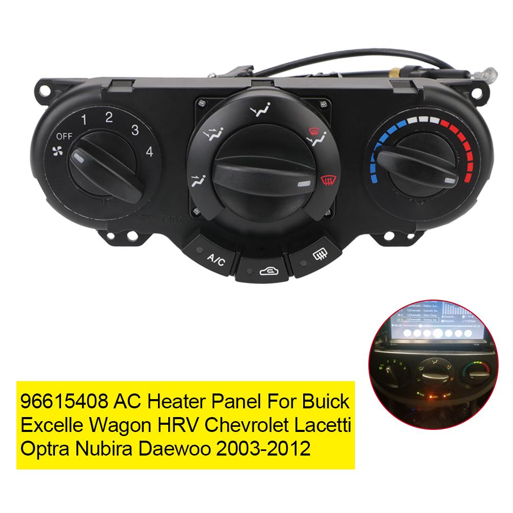 For Buick Excelle Wagon HRV Chevrolet Lacetti Optra Nubira Daewoo 96615408 AC Heater Panel Climate Control Switch