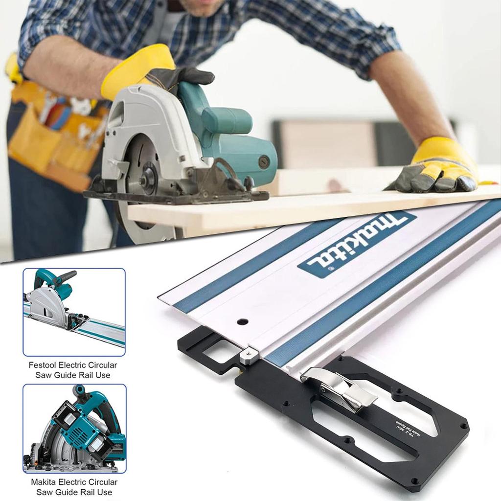 Направляющая квадратная угловая позиционирующая пластина Материал алюминиевый сплав Угловая позиционирующая пластина Подходит для направляющих TS55/TS75