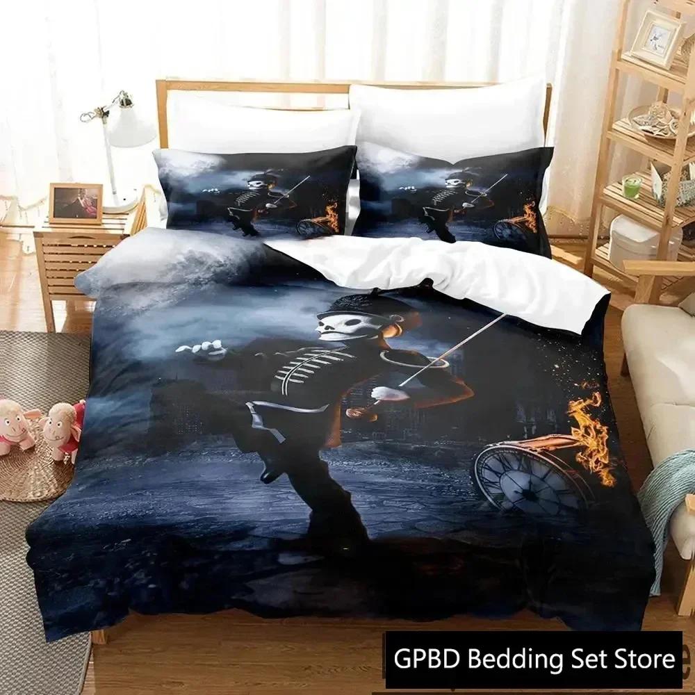 Luxury New 3D Print My Chemical Romance Bedding Set Boys Girls Twin Queen King Size Duvet Cover Pillowcase Bed boys Adult
