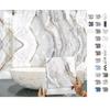 10 шт. 10x10 см серо-белая мраморная плитка наклейка кухонный шкаф ванная комната домашний декор самоклеящиеся хрустальные твердые пленки художественные наклейки на стены