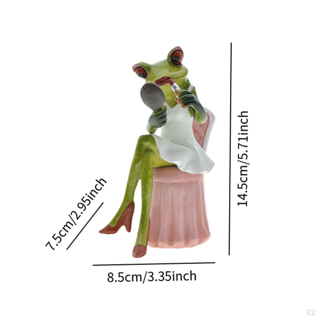 Фигурка лягушки для украшения сада, центральный элемент, произведение искусства, пруд и забор