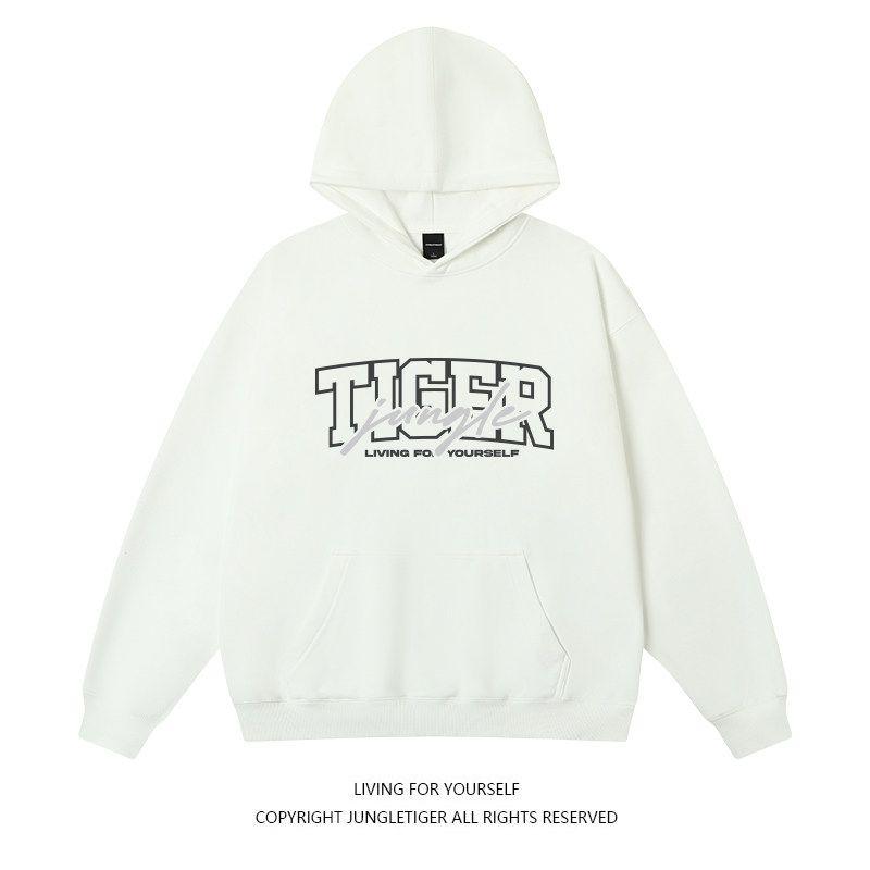 Jungle Tiger American Brushed 420G Hooded Sweatshirt