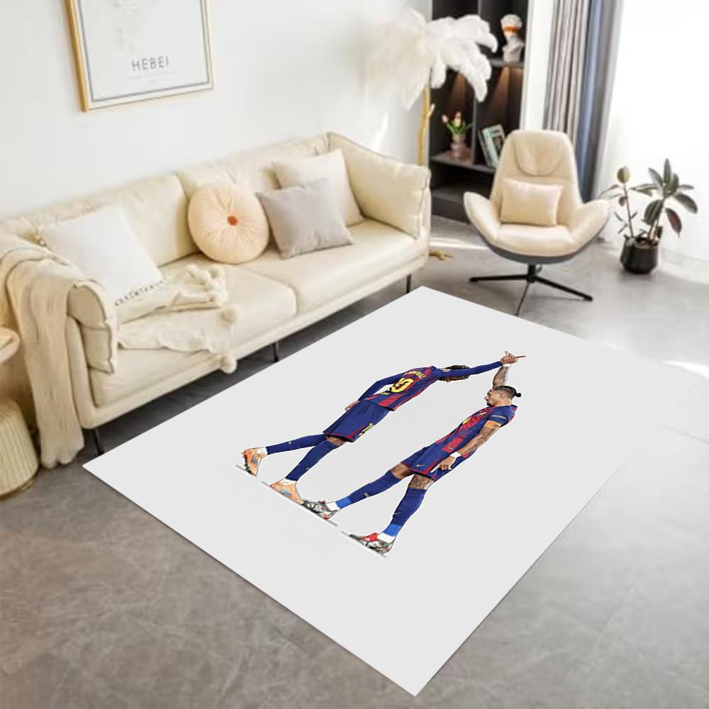 Lamine Yamal's Spain's Yamal Celebration Carpet Perfect for Playrooms Game Room Study room Living Rooms Antislip Carpet Decorate Offices