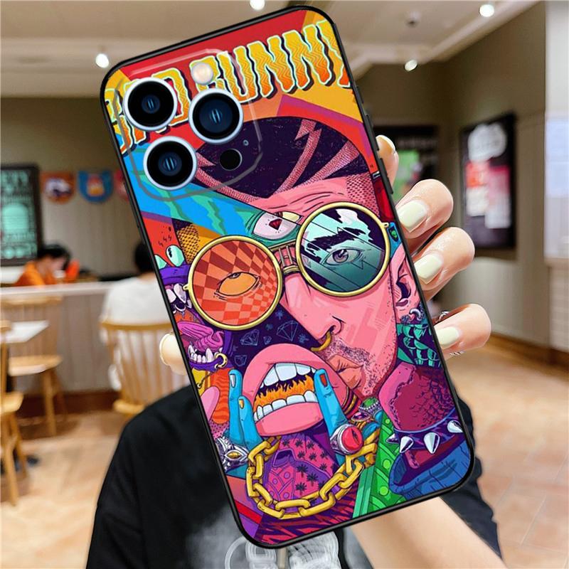Yo Perreo Sola Bad Bunny Maluma Phone Case For iPhone 11 12 13 14 16 15 Pro Max Mini XS X XR 7 8 Plus Soft Cover Shell
