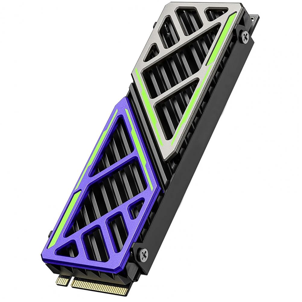 M.2 Ssd Радиатор Алюминиевый M.2 Ssd 2280 Радиатор для Rapid NVMe Solid State Drive Аксессуары для ПК Радиатор Охладитель Улучшение