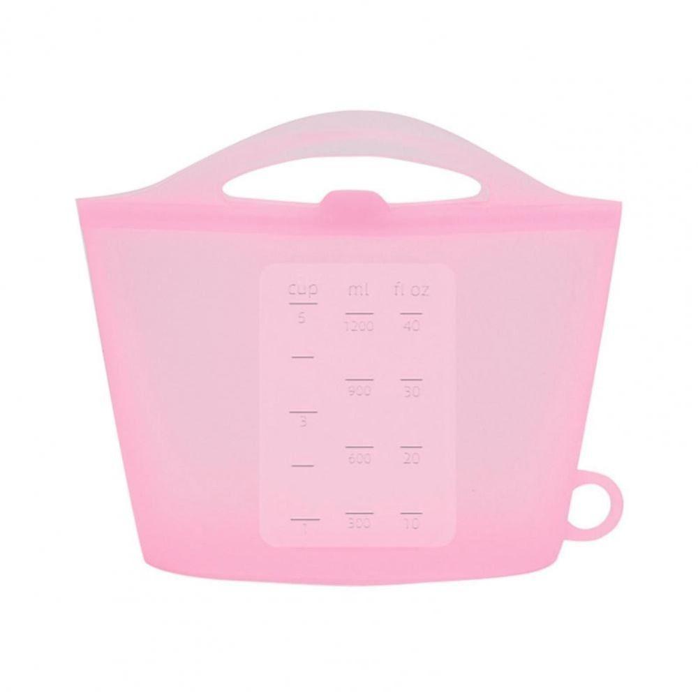 1000/1200ml Food Storage Bag Self-Sealing Cooler Bags Food Packaging Bag Refrigerator