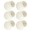 6PCS Modern Fabric Lampshade Light Cover Decoration for Home Chandelier Wall Pendant Lamp