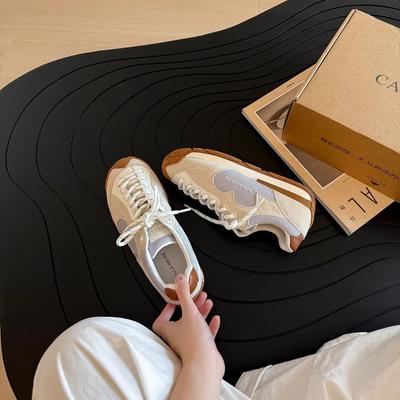 Ретро кроссовки для тренировок Форрест Гамп женские на платформе с цветочным принтом 2025 новые дышащие универсальные повседневные спортивные кроссовки для бега