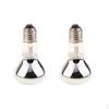 2x Heat Emitter Reptile Basking Lightbulb Brooder Lamp for 100W