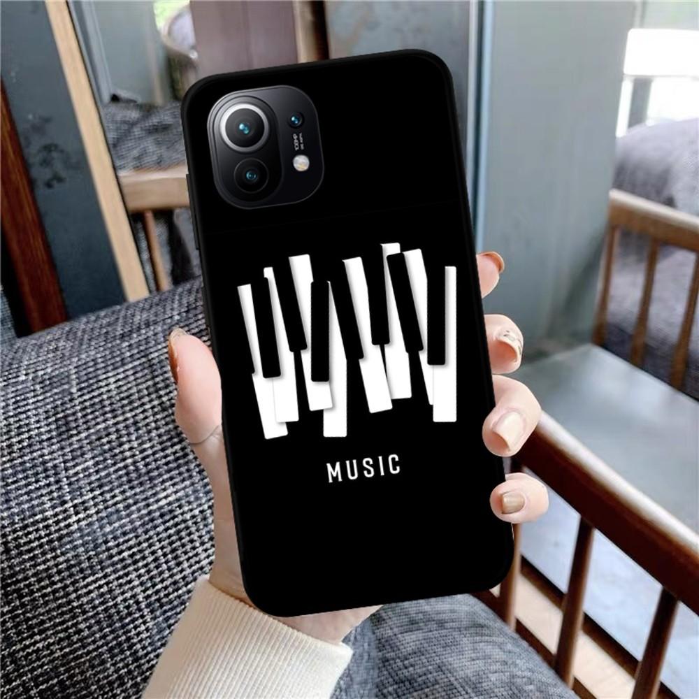 Piano Keys Musical Phone Case For Samsung S 20 21 22 23 Plus Ultra For Redmi Note 8 9 10 11 For Huawei Y 5 6 9