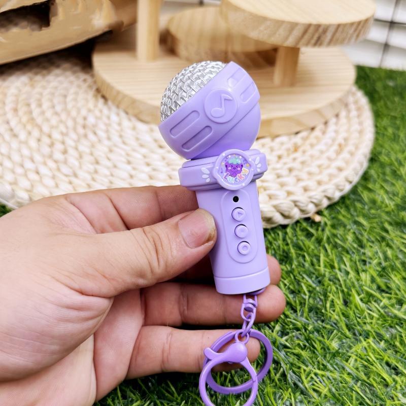 Мультяшный Мини Многофункциональный Записывающий Микрофон Брелок Подвеска для Рюкзака Оригинальность Подвеска для Школьного Рюкзака Детские Игрушки