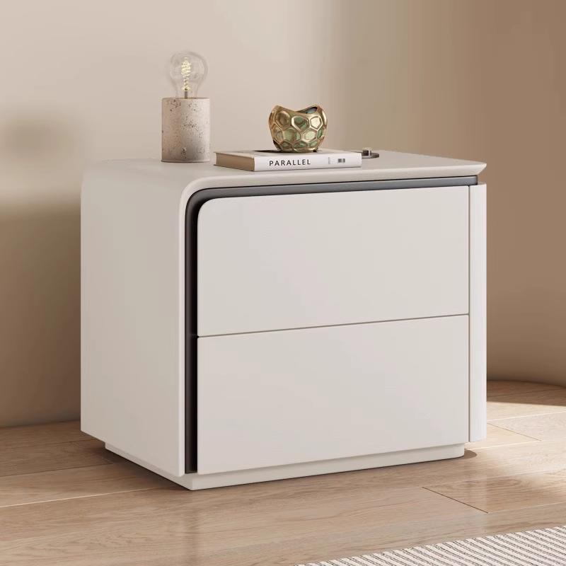 Simple Modern Night Table Storage Nordic Aesthetic Luxury Nightstand Trendy Drawer Home Mesitas De Noche Bedroom Furniture