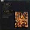 LP Пластинка БЕРИО БАРТОК SWINGLE SINGERS НОВЫЙ Синфония 1968 Музыка для струнных CBS60259 CBS MASTERWORK 1983 Нидерланды Классика Б/У