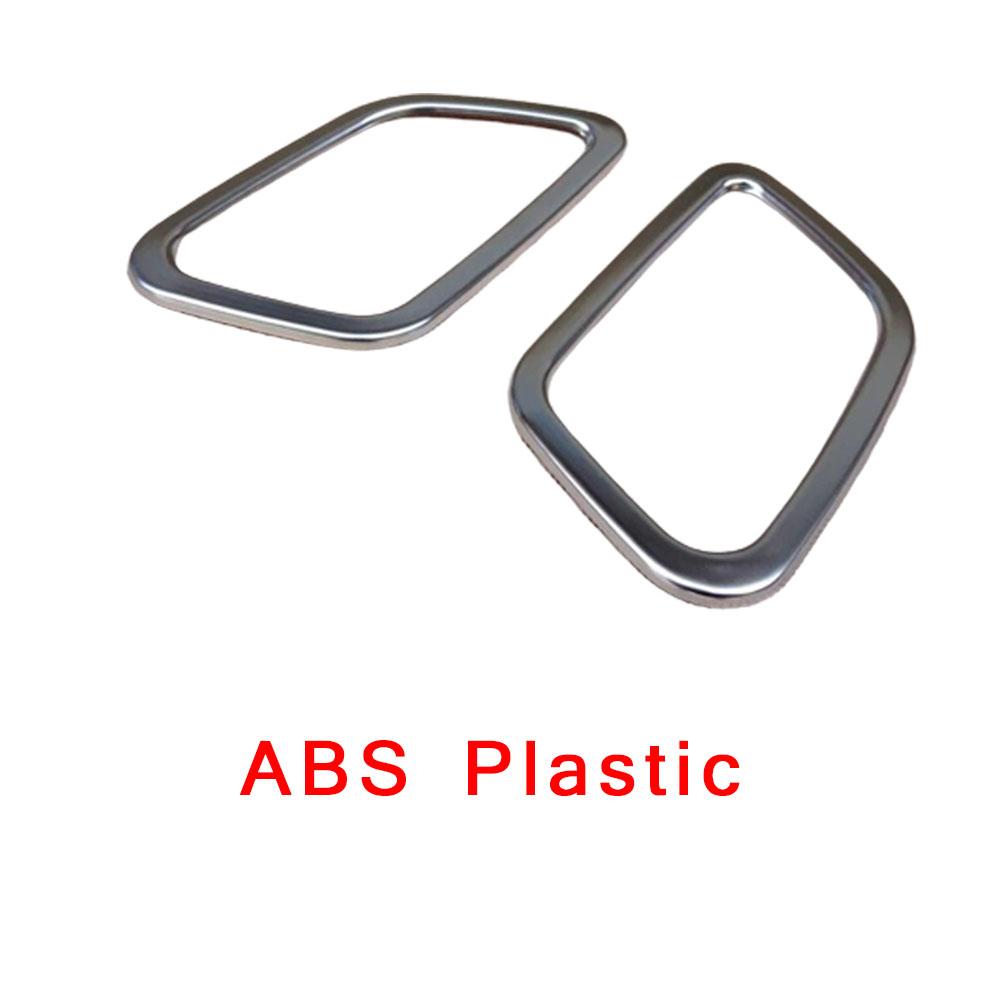 Car Styling ABS/Steel Cover For Hyundai Creta IX25 2014 2015 2016 2017 2018 Garnish Trim Front Air Condition Outlet Vent