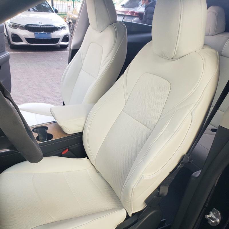 Чехлы для сидений Tesla Model 3/Y: Универсальный, всесезонный, полный комплект на пять мест