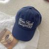 Spring and summer new large letter embroidered baseball hat for men and women couples outdoor versatile sunshade sunscreen cap
