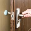 Утолщение стены Бесшумные дверные крылья Гольф-стиль Резиновая ручка Дверной замок Защитная накладка Защита Наклейка на стену для дома