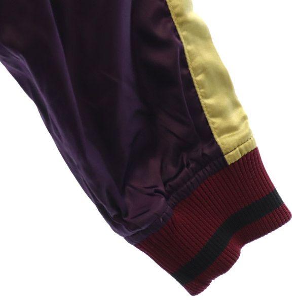 New Balance Нейлоновая куртка M Фиолетовая x Золотая молния блузон Женская Б/у