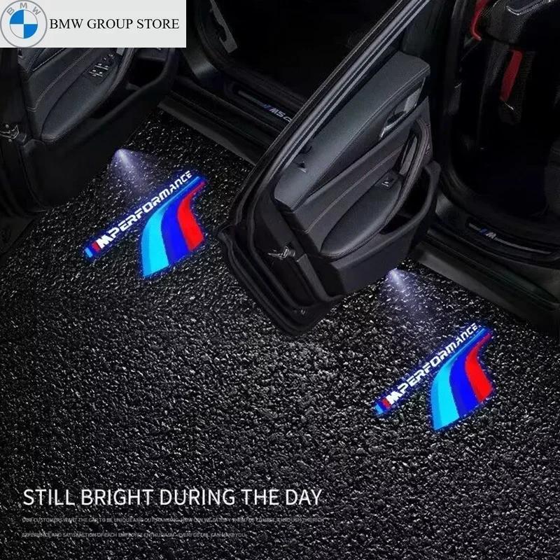BMW GROUP 4Pcs Car LED HD Door Welcome Projector Laser Lamps For BMW E90 E60 E46 E93 F20 F21 F30 F31 F32 F33 F34 F15 F10 F01 F11